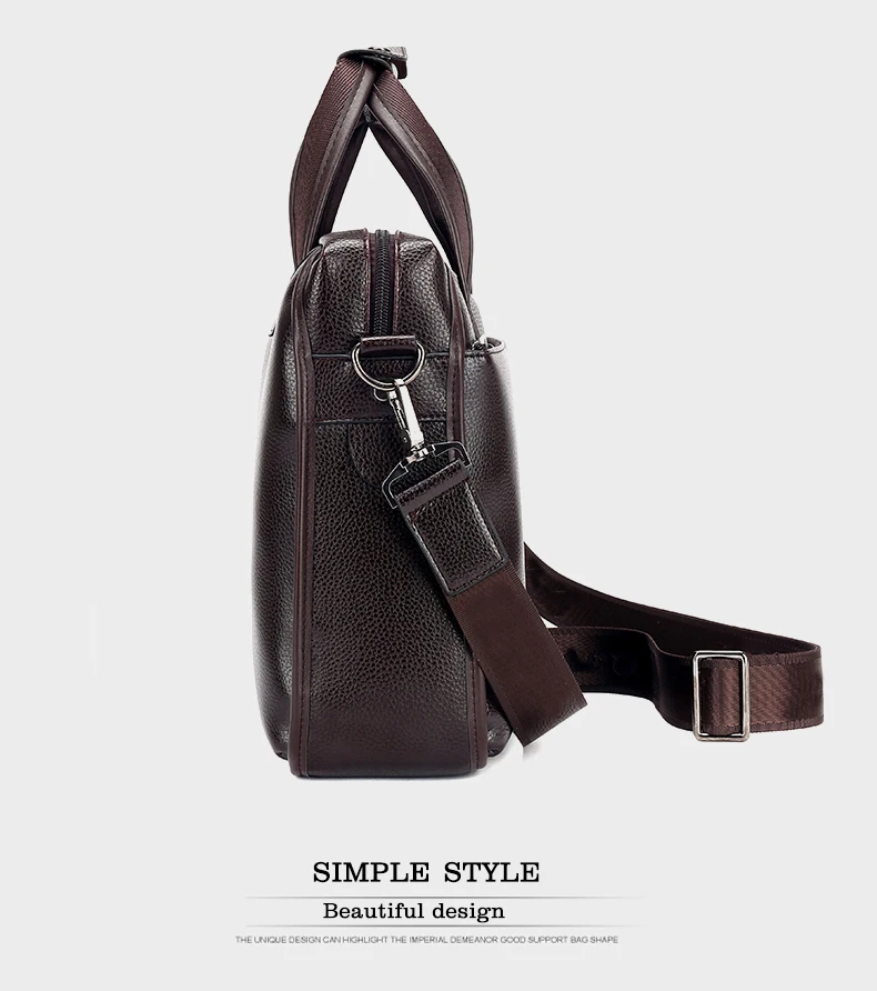 cowhide male commercial briefcase (16)