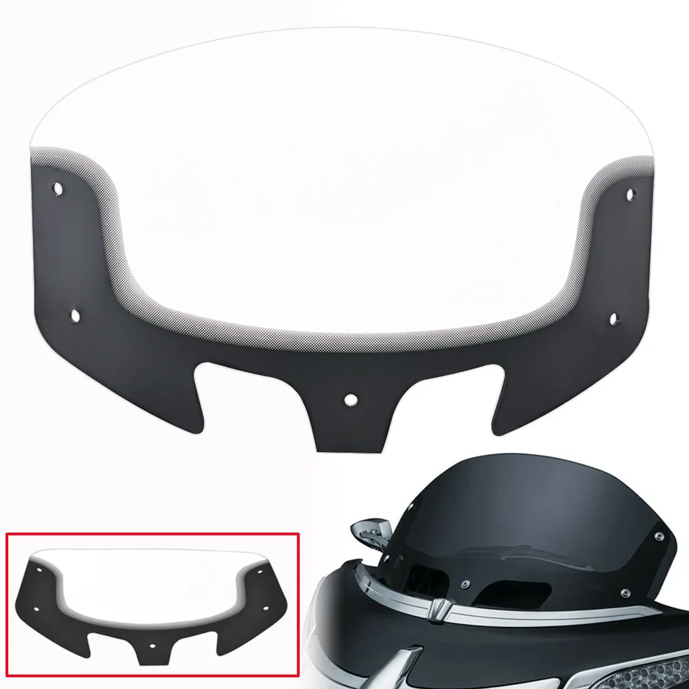 

Motor Clear Windshield Windscreen Aid Stability Wind Deflector Fit for INDIAN MOTORCYCLE Chief Roadmaster15-19 Chieftain 14-up