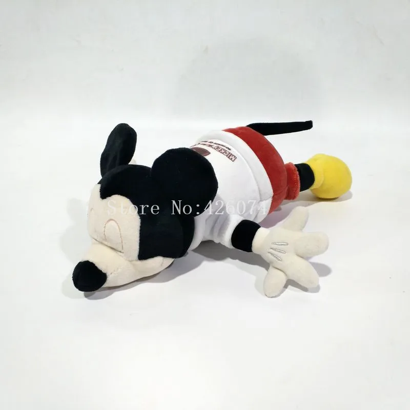 

New Sleep Mickey Plush For Girls Boys Kids Stuffed Animals Toys Children Christmas Gifts 16CM