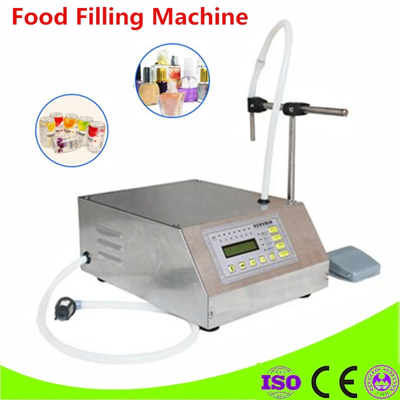 Best Sell Electrical Liquids Filling Machine Bottled Water Filler Beverage Foods Oils Bottling Equipment Tools Nail