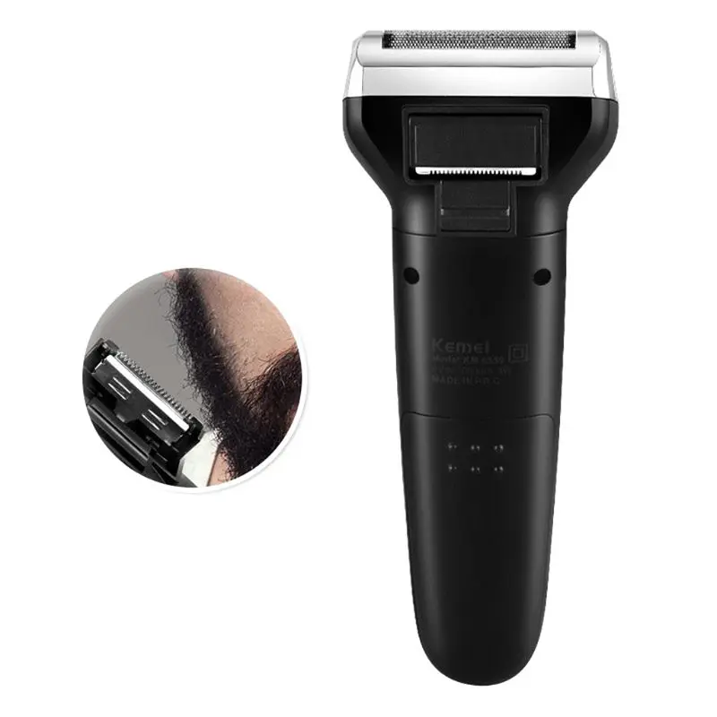 

Kemei KM-6559 multifunctional USB rechargeable Hair trimmer electric shaver