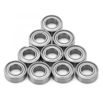 

10PCS Single Rolling Metal Miniature Ball Bearing Deep Groove Steel Ball Bearings 4.762*9.525*3.175mm 166ZZ