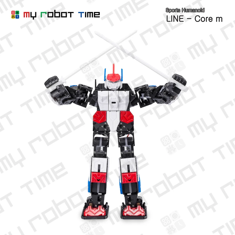 My Robot Time LINE Core m Humanoid DIY Programmable Block Builder для STEM Robotics Program со специальным мобильным