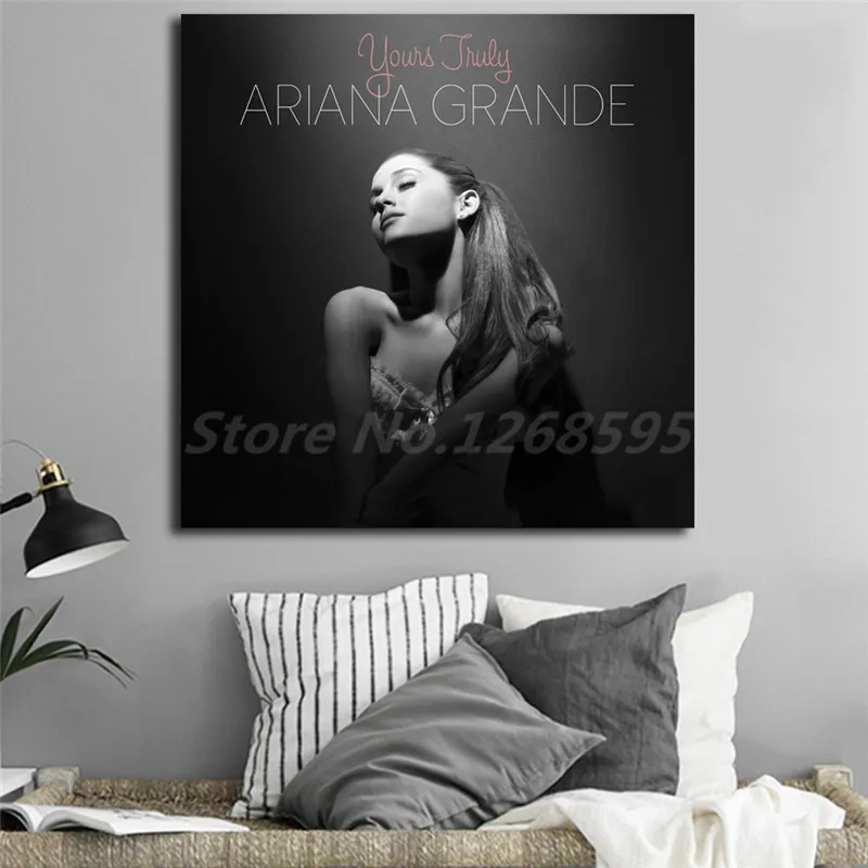 Us 564 6 Offariana Grande Yours Truly Album Cover Canvas Posters Prints Wall Art Painting Decorative Picture Modern Home Decoration Artwork In