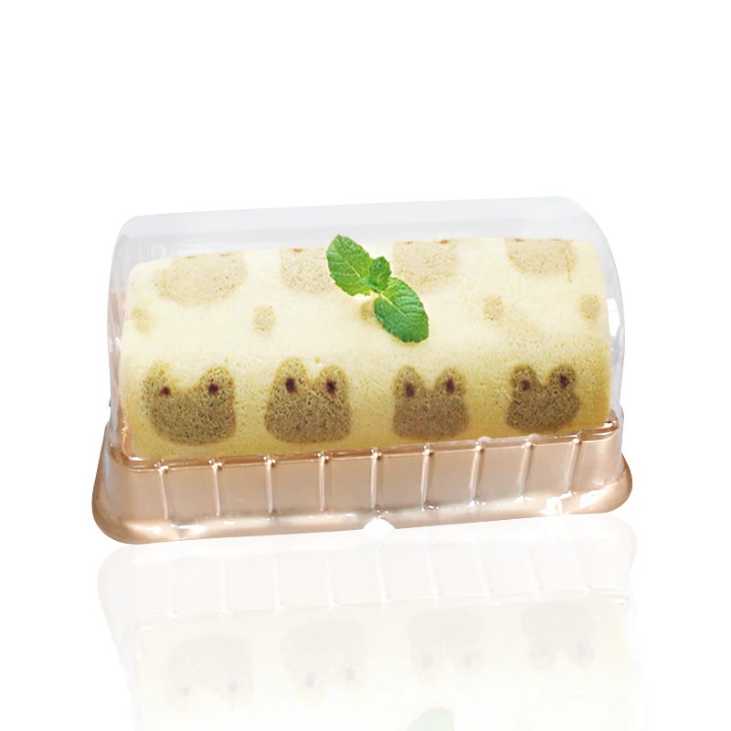 

50pcs/lot gold bottom cake box plastic cheese cake liner cake cases gift