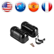 1 компл. Сенсор сигнализации 100 м Сенсор сигнализации двухлучевой Фотоэлектрические инфракрасный детектор для безопасности дома инфракрасный датчик сигнализации