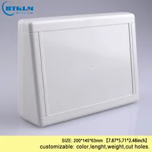 ABS junction box diy instrument case plastic box for electronic project plastic electric box custom desktop box 200*145*63mm