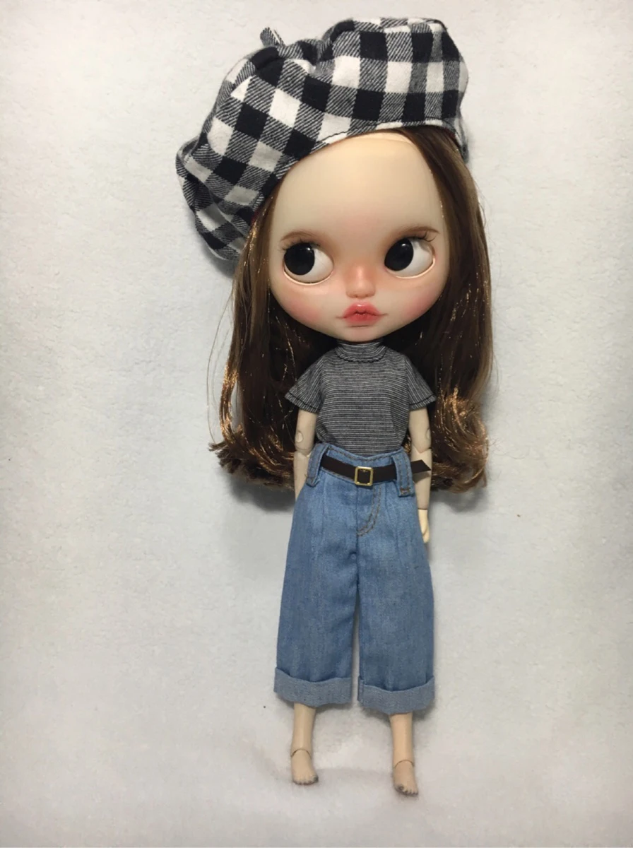 T02-X589 Blyth Кукла Одежда 1/6 куклы аксессуары azone одежда ручной работы полосатая