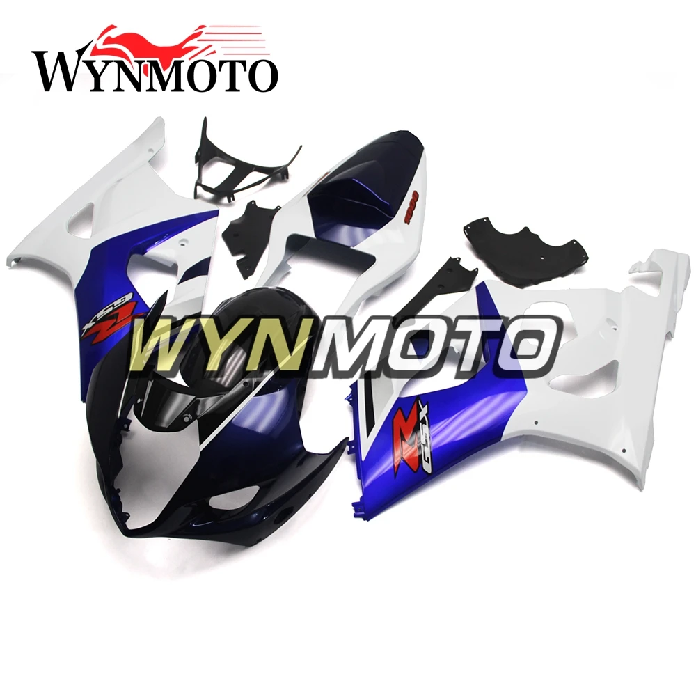 Blue White Complete Fairing Kit For GSXR1000 2003 2004 03 04 K3 Injection ABS Plastic Bodywork | Автомобили и мотоциклы
