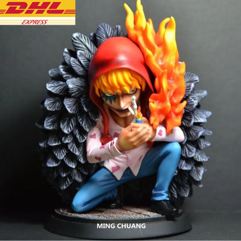 Цельная статуя Seven Warlords Of The Sea Bust donquixote doflamingo SD полноразмерная анимационная фигурка GK игрушечная коробка J539