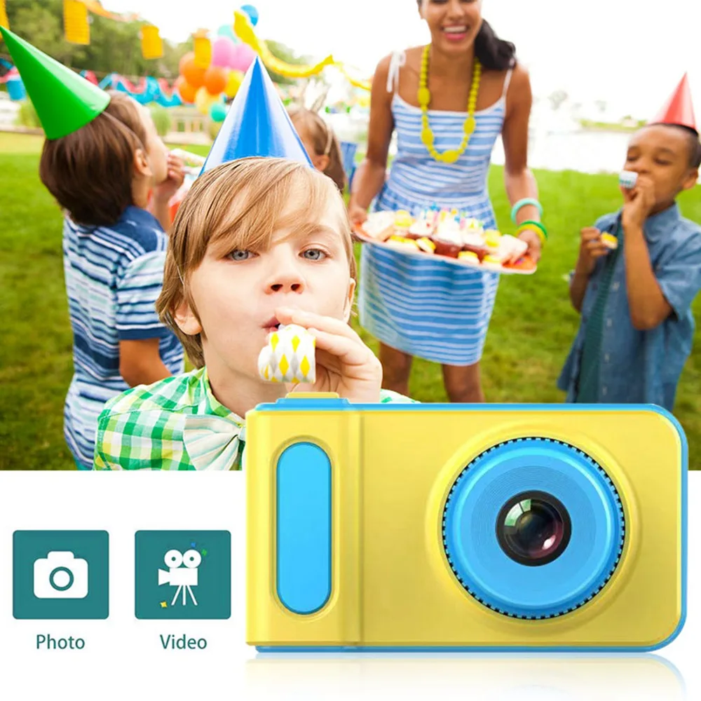 Цифровая камера обучающая мини цифровая фотокамера фотография подарок на день рождения крутая детская камера для детей