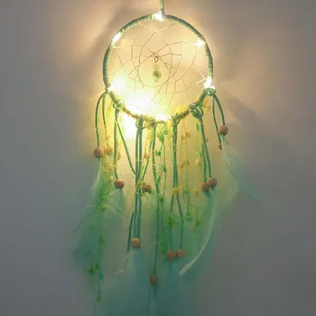 

10 LED String Light LED Dream Catcher Cloud Feather Dreamcatcher Girl Birthday Gift Baby Room Decor Xmas Lights Party Wedding
