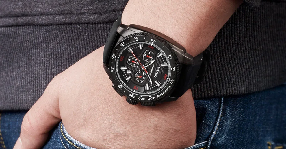 MEGIR мужские креативные Модные Аналоговые кварцевые наручные часы с силиконовым ремешком водонепроницаемые военные спортивные часы Relogio Masculino