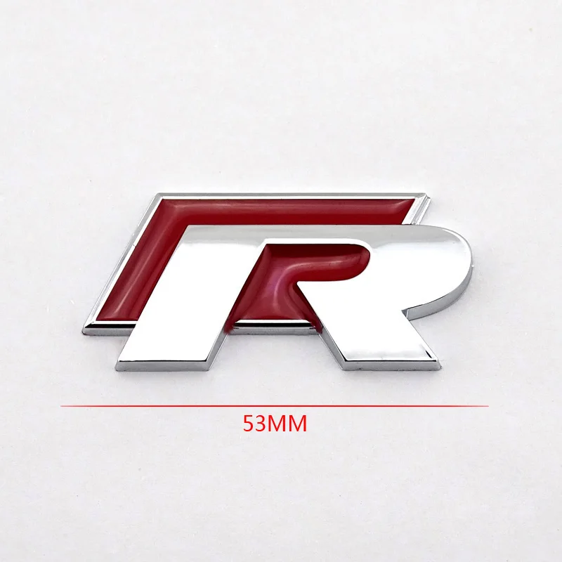 One Pair R Logo Car Front Grille Badge Line Trunk Rear Stickers One Pair R Logo Car Front Grille Badge Line Trunk Rear Stickers Emblem In From Automobiles Motorcycles On Aliexpress