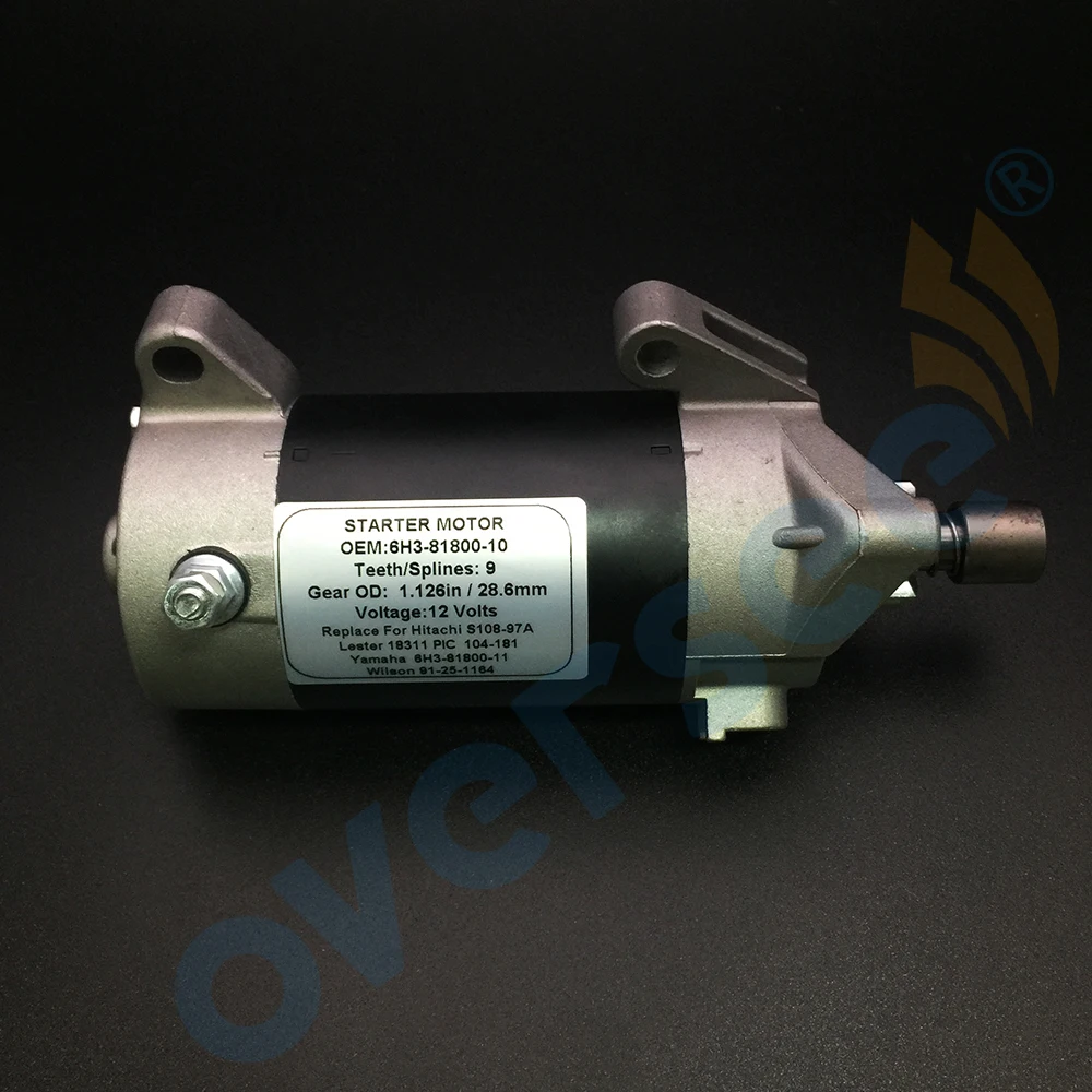 6H3-81800-00 запуска двигателя Fit Yamaha мотор 60HP 70HP 2 ход 6H3 6H3-81800-10 6H3-81800