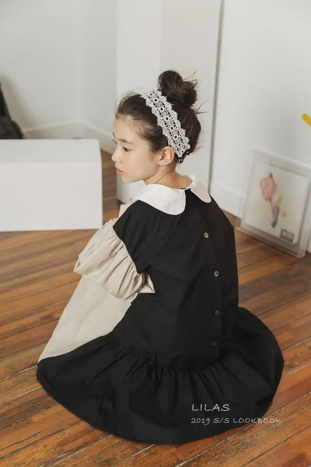 Shujin New 2019 Girls Dress Two Colors Patchwork Children Cotton Dress For Children Princess Dress Personality Teenage Dresses
