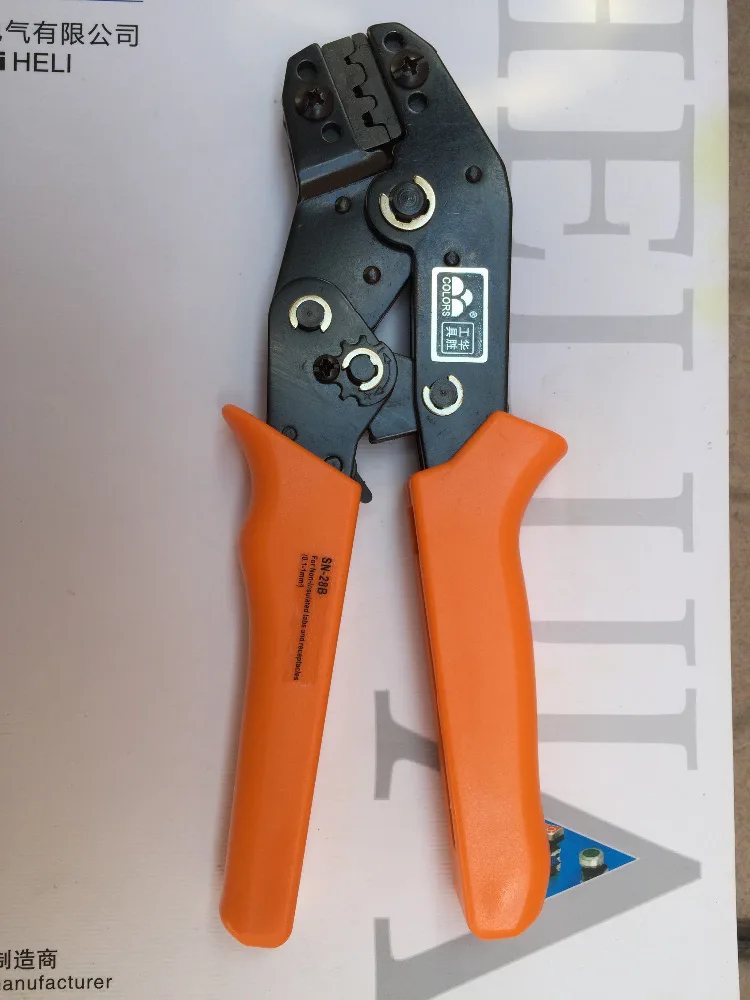 SN-28B MINI EUROP STYLE crimping tool crimping plier 0.25-1mm2 multi tool tools hands 28-18AWG