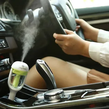 

Car Interior Mute Mini Humidifier Air Purifier Freshener Essential Oil Diffuser Aromatherapy Portable Auto Mist Maker Fogger