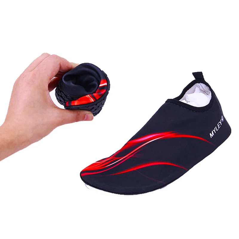الرجال النساء عاشق أكوا أحذية الرياضات المائية السباحة بحر الغوص أحذية الشاطئ المنبع الإرتحال بيرفوت الجلد الأحذية في الهواء الطلق الأحذية ...