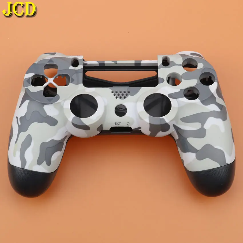 JCD для sony DualShock 4 PS4 контроллер Камуфляжный пластиковый жесткий корпус Передняя Задняя верхняя крышка под корпус защитный чехол кожаный чехол