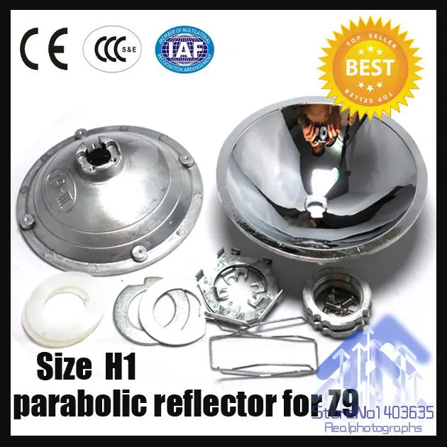 Z9 High beam independent parabolic reflector for HID H1 lamp good light distribution | Автомобили и мотоциклы