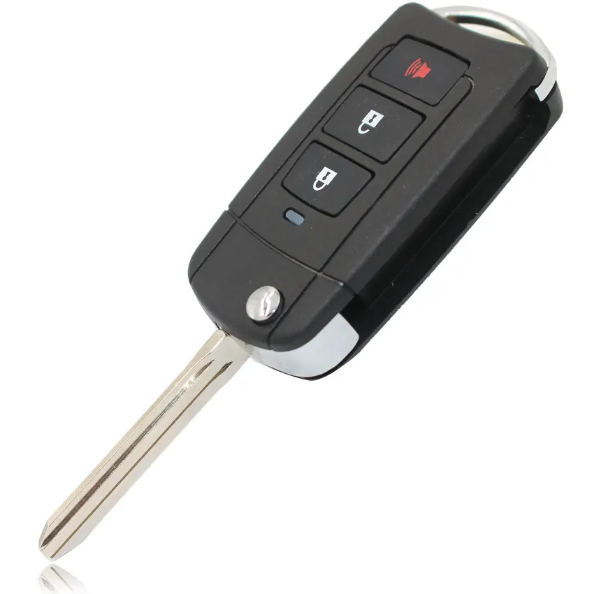 Высокое качество 2+ 1/3 кнопки сменный ключ дистанционного управления оболочка умный пульт дистанционного ключа корпус чехол Fob для Toyota Uncut Blade