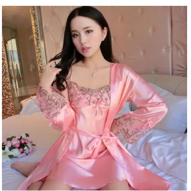 Новое поступление модные, пикантные Для женщин Ночная рубашка Лидер продаж для дам весенние Pijamas Sleepwears aw4718 - Цвет: 1