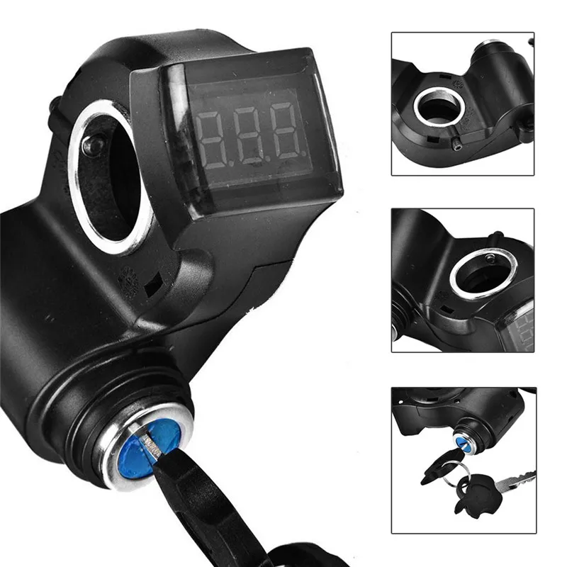 Droppinship E bike Throttle with LCD Display Electric Scooter Handlebar