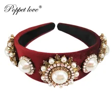 Очаровательные женские повязки на голову с жемчугом, кристаллами, бисером, Длинные свадебные фланелевые повязки на голову, головной убор, свадебные аксессуары для волос, Тиара для невесты