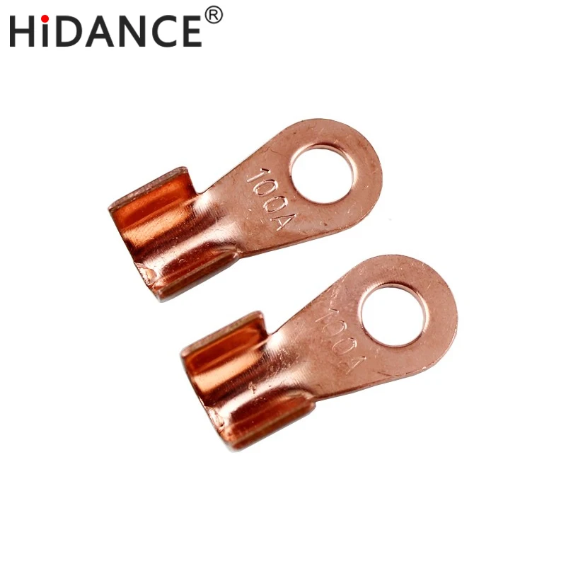 Diameter 8.5mm Terminal copper nose 100a shunt large current wiring