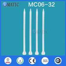 5 шт. полимерный статический миксер MC06-32 смесительные насадки для Duo Pack Epoxies(белый сердечник