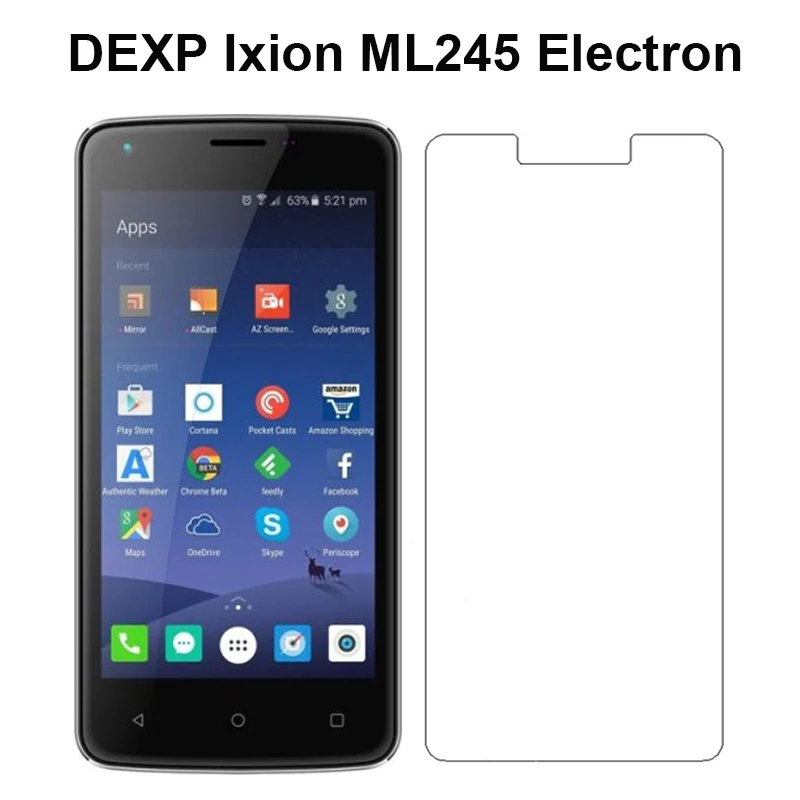 

Tempered Glass for DEXP Ixion ML245 Electro Explosion-proof Protective Film Screen Protector for DEXP Ixion ML245 Electron Case