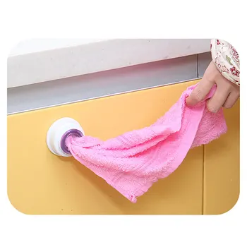 

Wash Cloth Clip Holder Dishclout Storage Rack Bathroom Kitchen Storage Hand Towel Racks Clips KM88