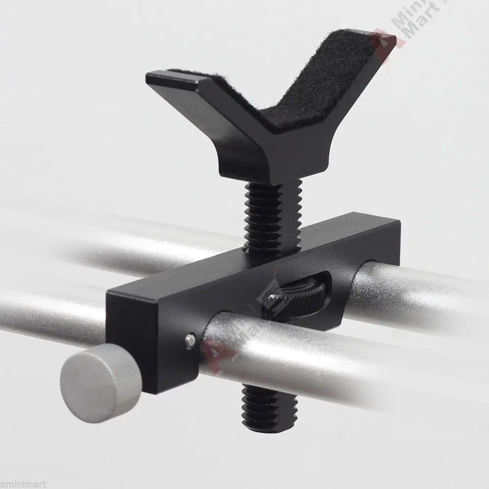 

Quick Release Lens Support 15mm Rod Clamp Block fr Support Rail System DSLR Rig