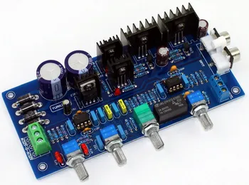 

New Version Assembled Class A NE5532 Adjustable Volume Preamp Board With Sound Switch