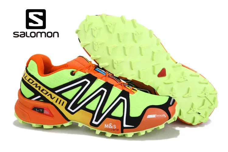 Salomon SPEEDCROSS 3 CS открытый для мужчин s кроссовки спортивные Скорость Крест мужской камуфляж спортивные туфли мужчин