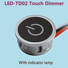 2 шт. 3Way диммеры 12 В Touch светодиодный диммер для светодиодный освещения Вход 8 В~ 24 В DC постоянной максимальный ток. 700mA best качество