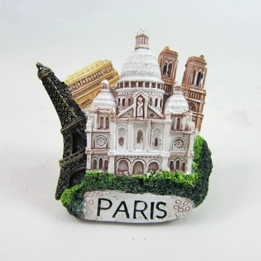 Building of Paris France Fridge World Tourist Souvenirs