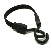 1,12 метровый латексный ремень для езды на мотоцикле, Натяжной ремень, эластичный канат, багажная лента с крюком ABS