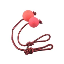  Pet Dog Cat Products Rubber Molar Teeth Clean Rope Chew Toys 