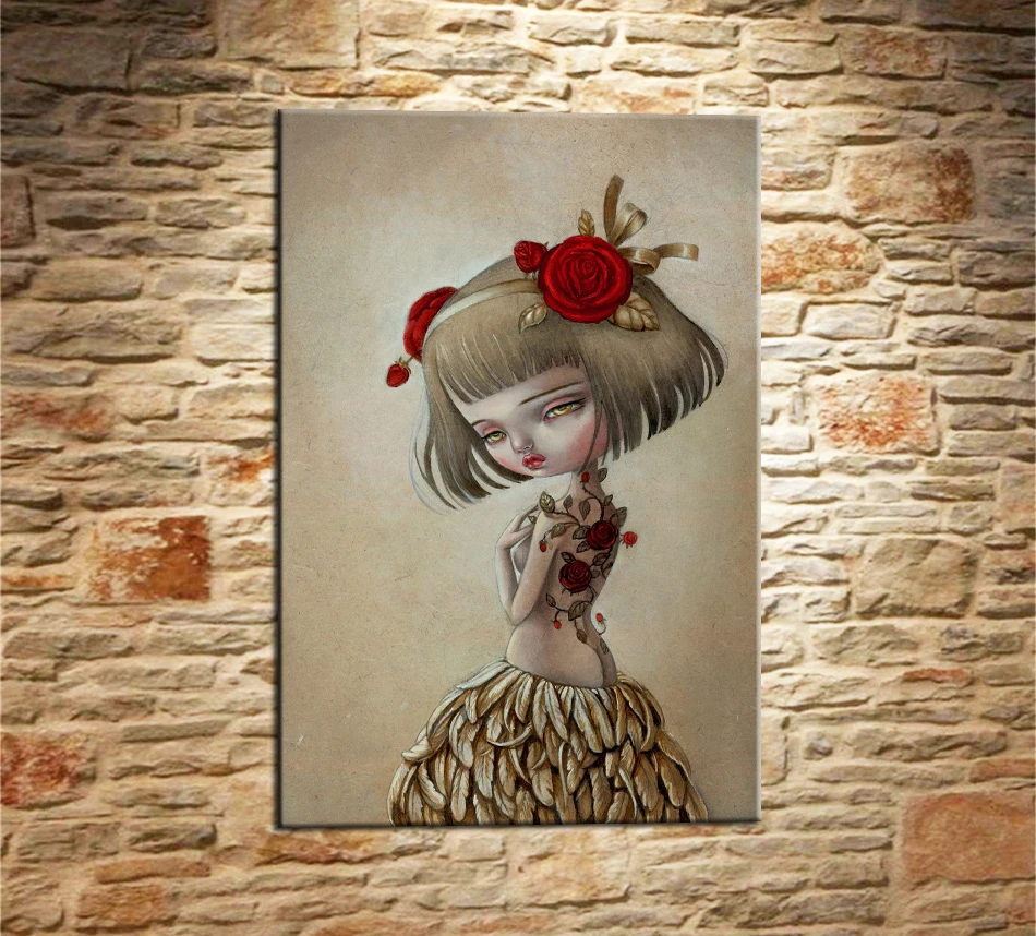 Mark Ryden Pop Surrealism 1 панель абстрактная настенная живопись маслом плакат напечатанная Картина на холсте для гостиной домашний декор 03