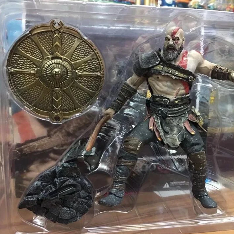 

God of War Kratos model figure action PVC painted 9" toy figures Collectible Decoration Christmas kids gift