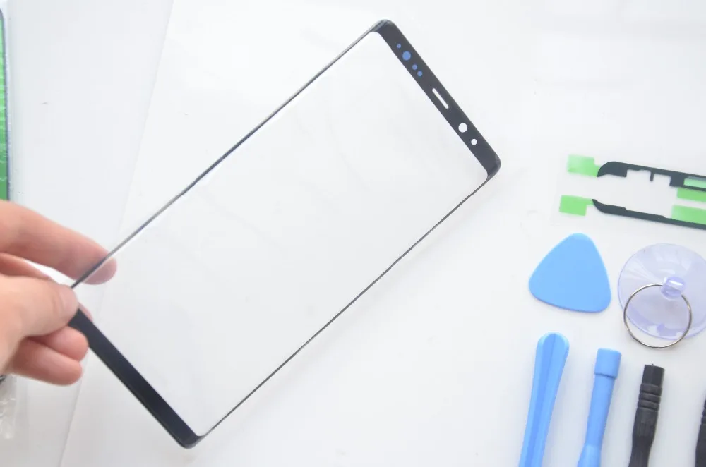 Внешнее стекло для Samsung Galaxy Note 10 plus S8 Plus S9 S10 S10e 9 8 замена экрана|Сенсорные панели