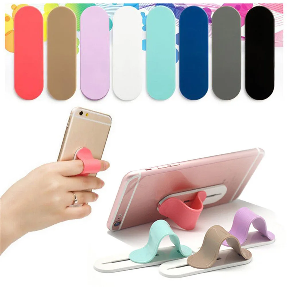 

Mobile Holder Anti-Skid Pasted Phone Bracket Finger Ring Stand Tablet Desk Grip Phone Holder Smartphone Holder For Redmi 7 Y5