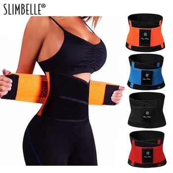 

Women Men Sweat Belt Modeling Strap Body Shaper Waist Cincher Waist Trainer Corset For Weight Loss Belly Slimming Belt Shapewear