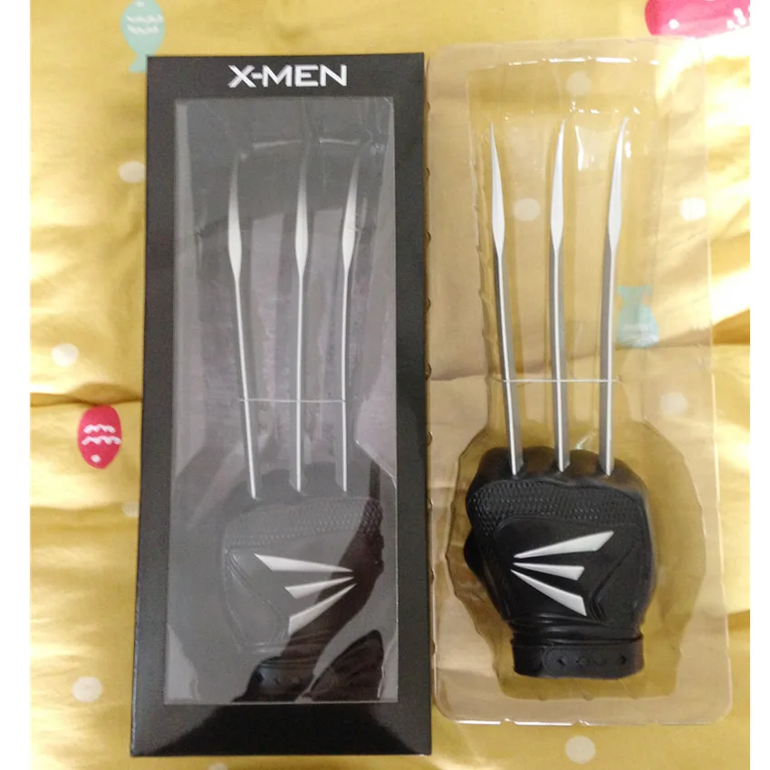 Дисней 40 см 1 шт. х человек Росомаха когти перчатки косплей аниме X Man фигурку Marvel