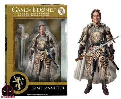 Официальная коллекция экшн-фигурка 6 ''ТВ: Игра престолов-Jaime Lannister robb Коллекционная модель игрушки с оригинальной коробкой - Цвет: jaime