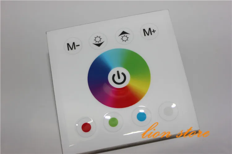 Светодиодный контроллер сенсорной панели RGBW 4 канала 12 В 24 16 А 1 шт.|dimmer wall switch|panel