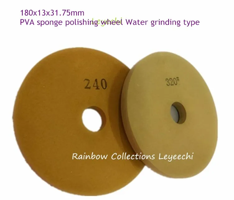 Высокое качество 180x13x31,75 мм 320 гритс ПВА губка для полировки колеса Зеркало полировка воды шлифовальный Тип