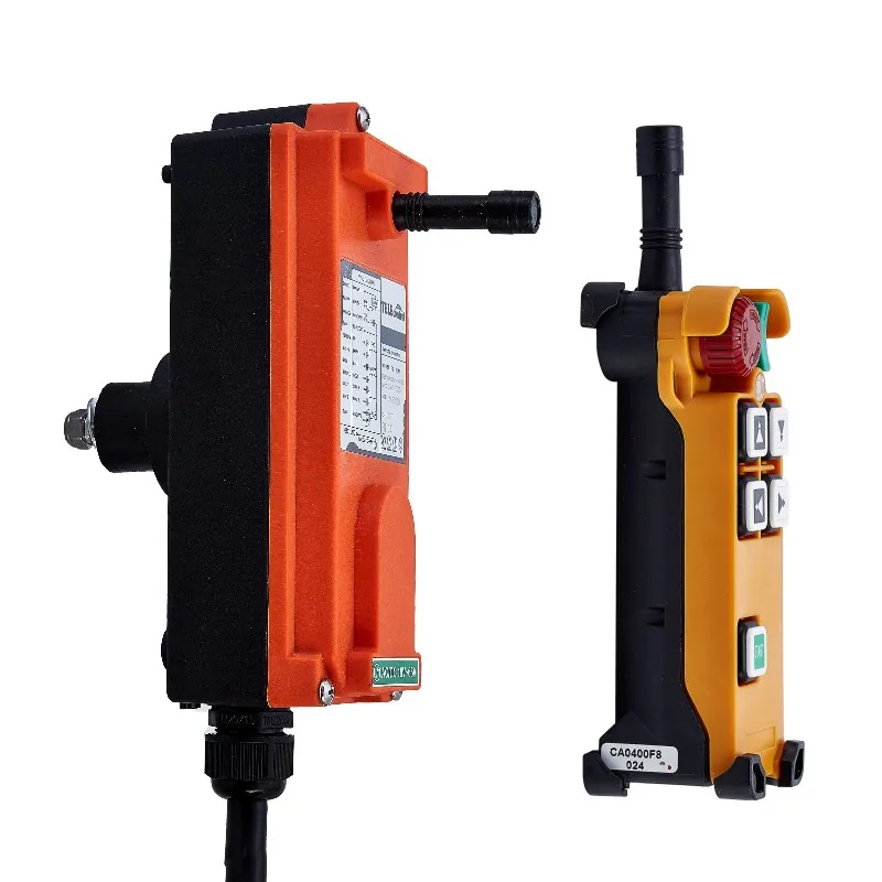 

Teleccontrol F21-4D 4 double speed buttons Industrial remote control VHF426-446Mhz 65-440V